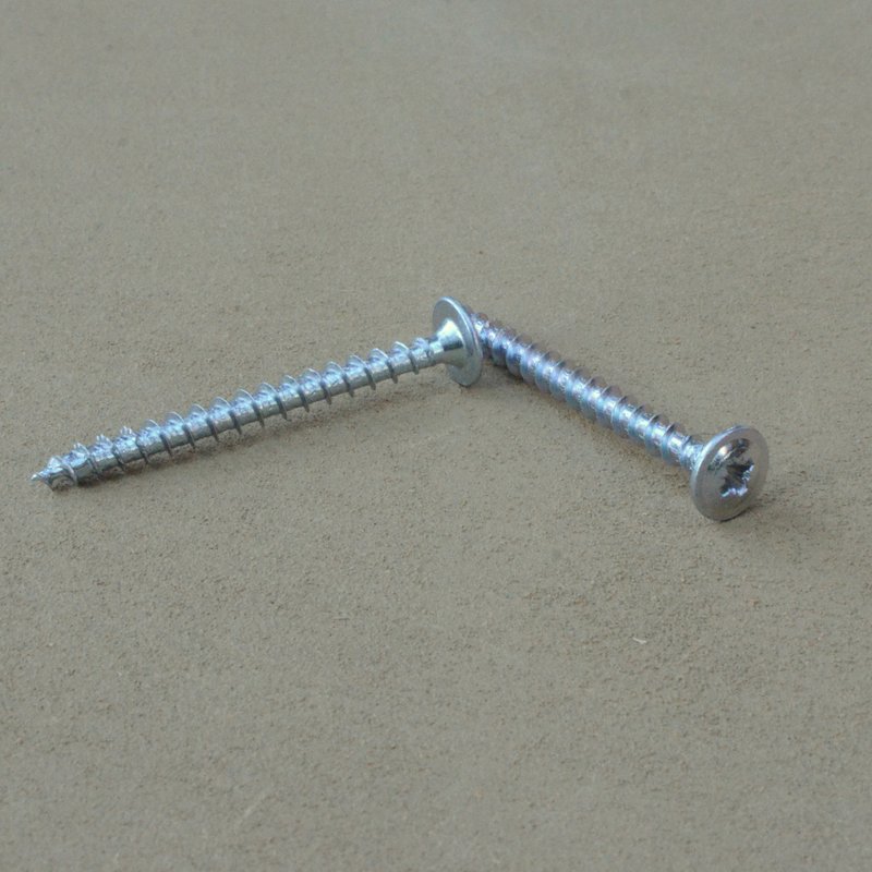 Großkopfschraube Rapido 4,5x50mm verzinkt , 100 Stück pro Paket, Torx 20 , HTP-T-FH-VFT-4,5x50/47