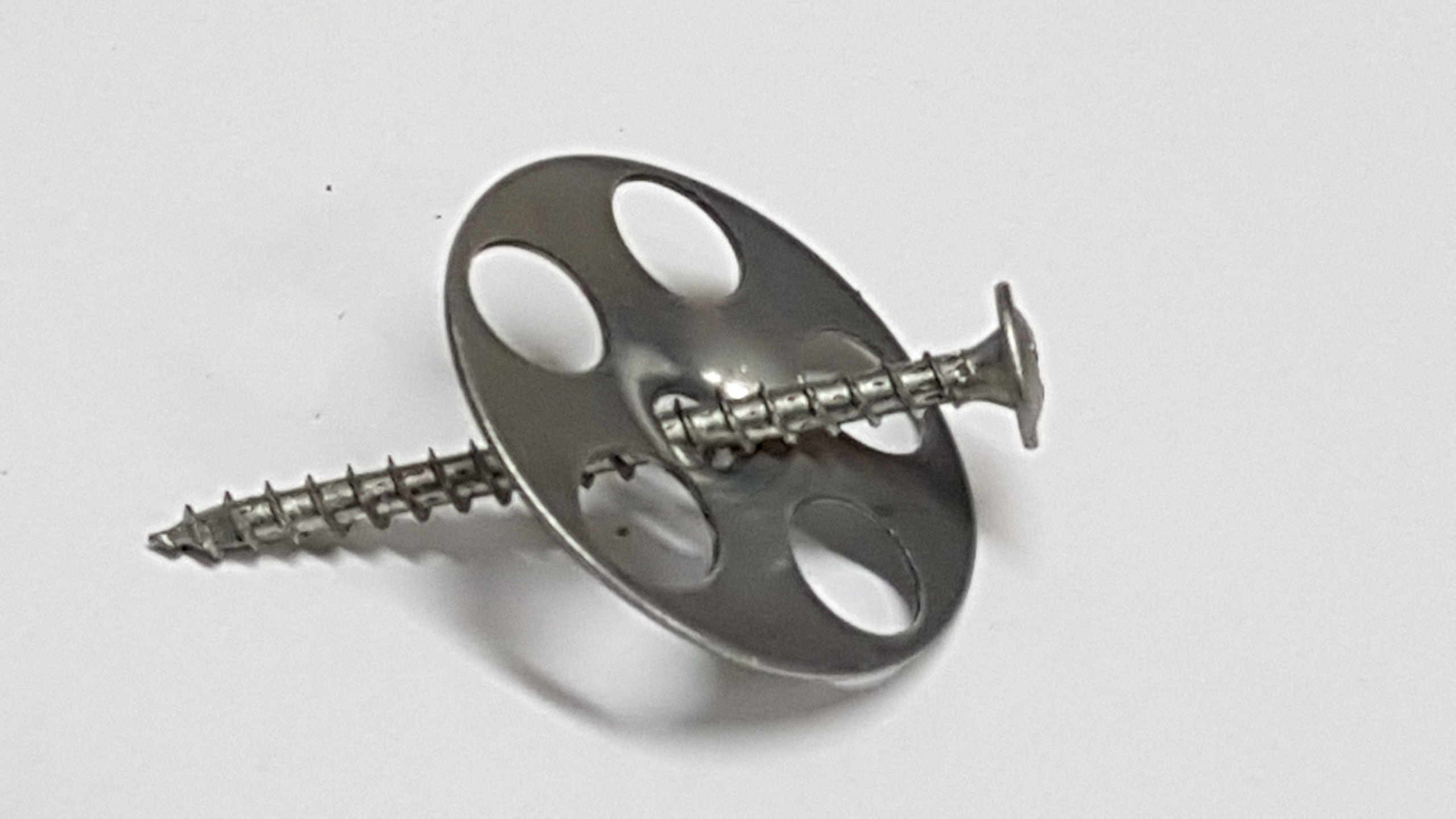 Halteteller aus Metall und verzinkt (nicht dauerhaft feuchtebelastbar) als Schraubenkopfvergrößerung ø 36mm,  100 Stück